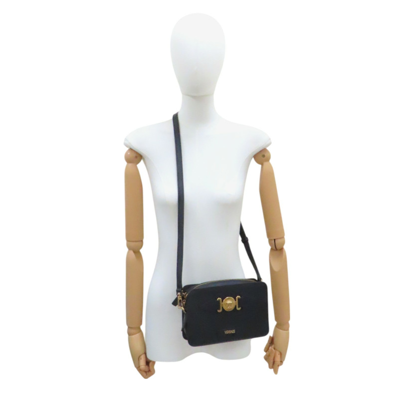 黑色牛皮 Medusa Biggie 兩用包【VERSACE 凡賽斯】-12