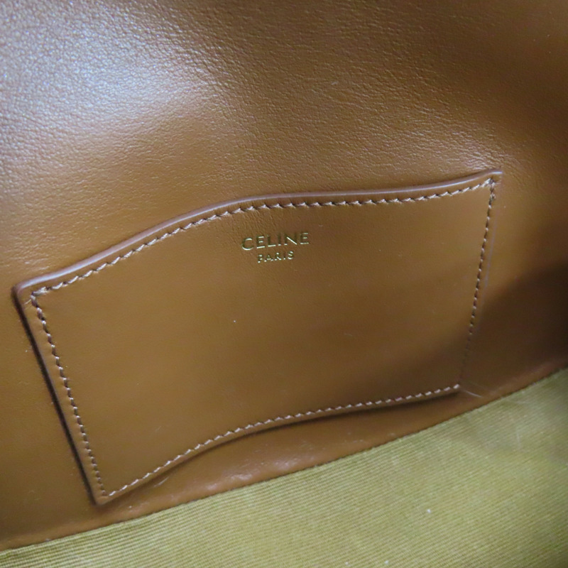 棕色牛皮帆布兩用包 1OI592DQ2-4