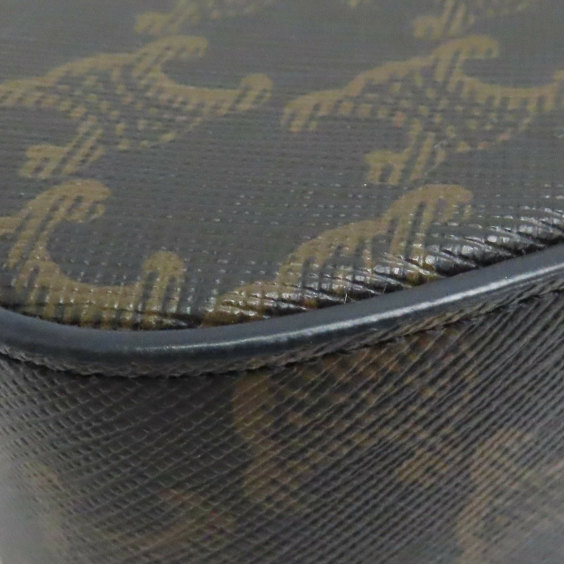 棕色牛皮帆布兩用包 1OI592DQ2-13