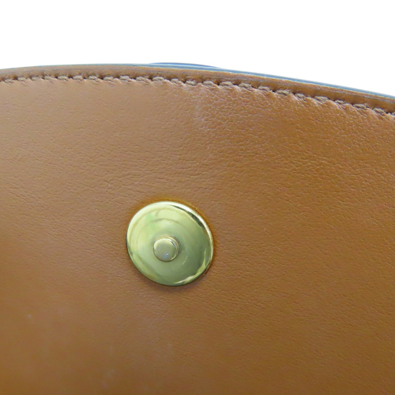 棕色牛皮帆布兩用包 1OI592DQ2-15