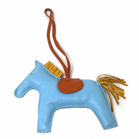 HERMES Swift皮革Rodeo GM掛飾