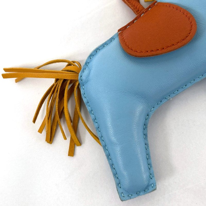 HERMES Swift皮革Rodeo GM掛飾-5