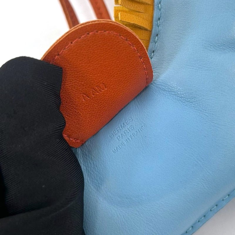 HERMES Swift皮革Rodeo GM掛飾-8