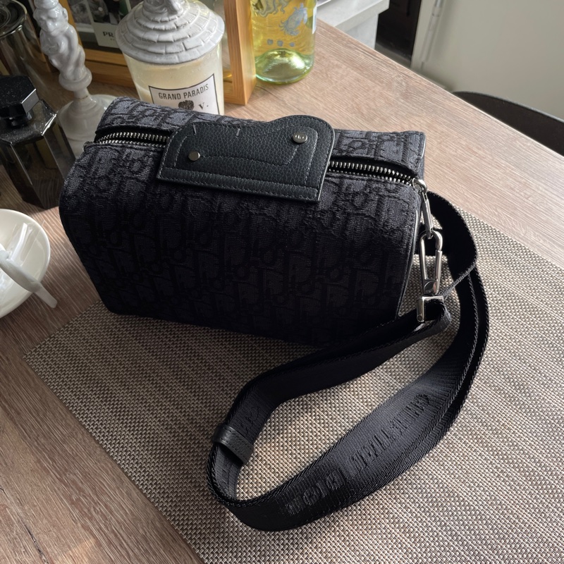 Dior logo 提花手拿包 化妝包 手提包(不含背袋)-0