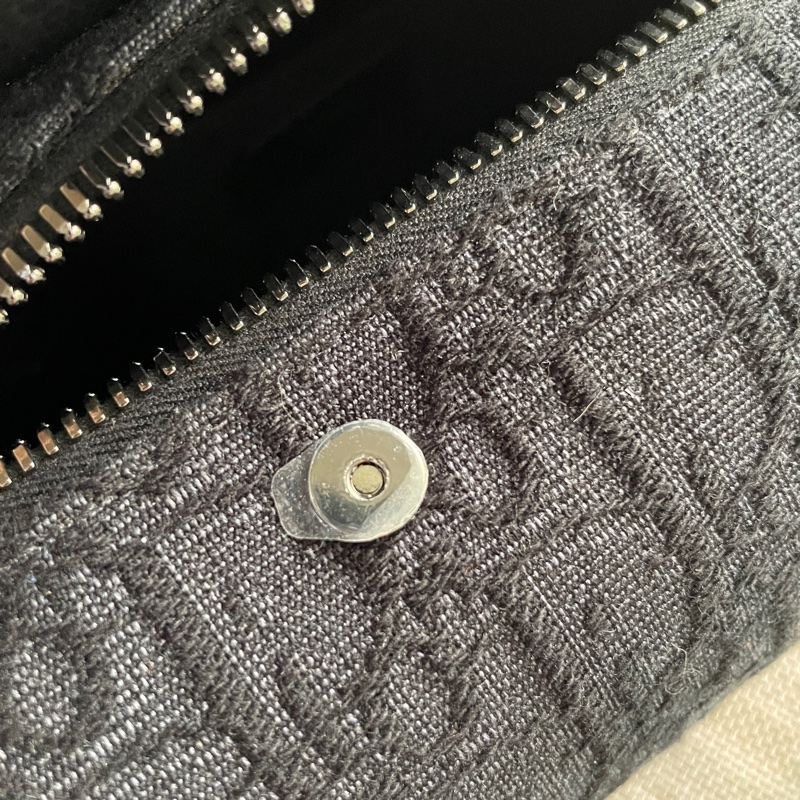 Dior logo 提花手拿包 化妝包 手提包(不含背袋)-4