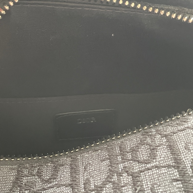 Dior logo 提花手拿包 化妝包 手提包(不含背袋)-5