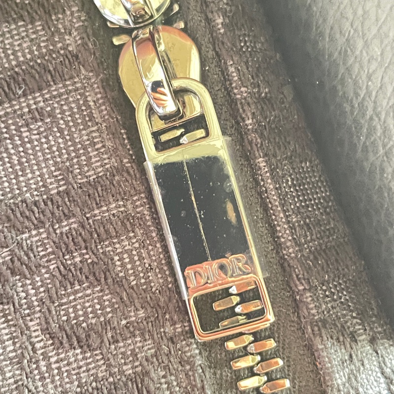 Dior logo 提花手拿包 化妝包 手提包(不含背袋)-7