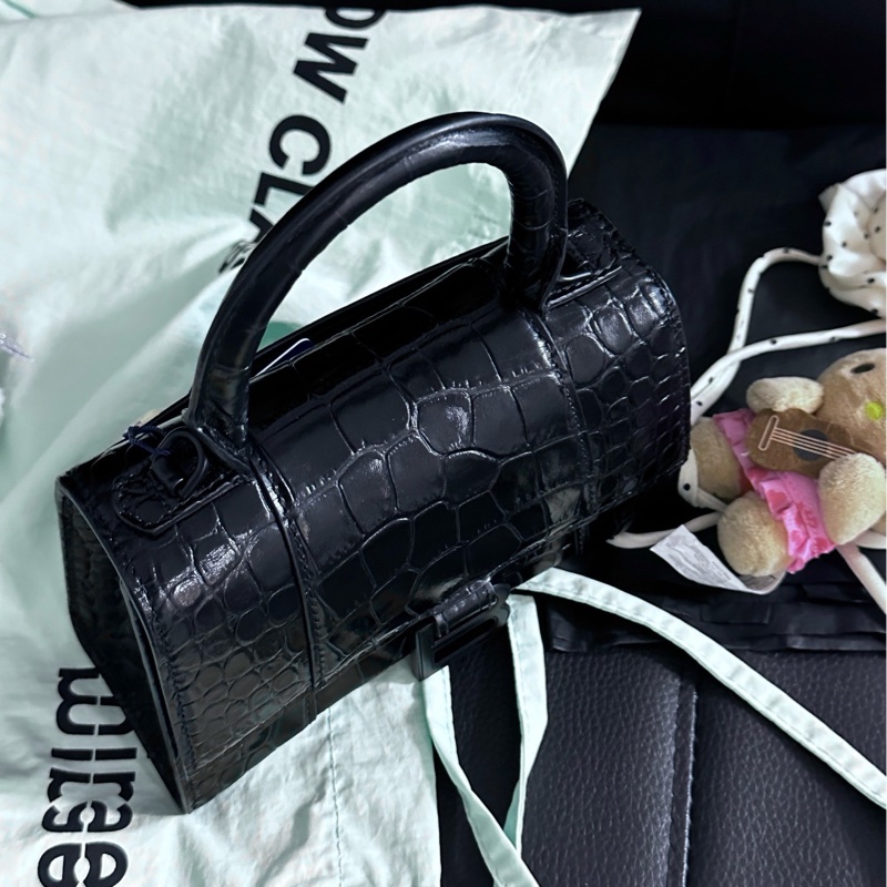 Balenciaga沙漏磨砂黑保存品XS-5