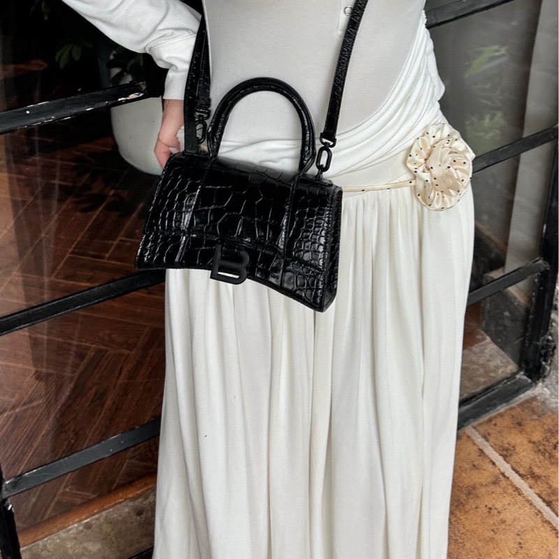Balenciaga沙漏磨砂黑保存品XS-6