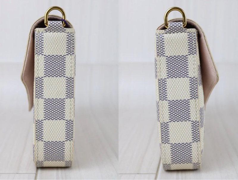 「JL精品代購」98新 LV 棋盤格 三合一 麻將包-6