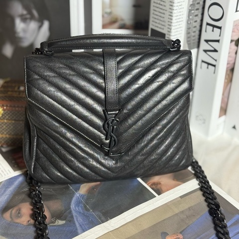Ysl 學院包 so black