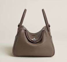 Hermes 愛馬仕 Lindy26 大象灰銀釦 全新全配-6