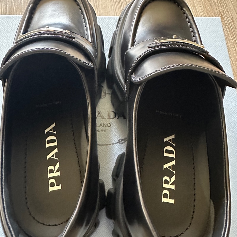 Monolith拋光皮革無帶便鞋-11