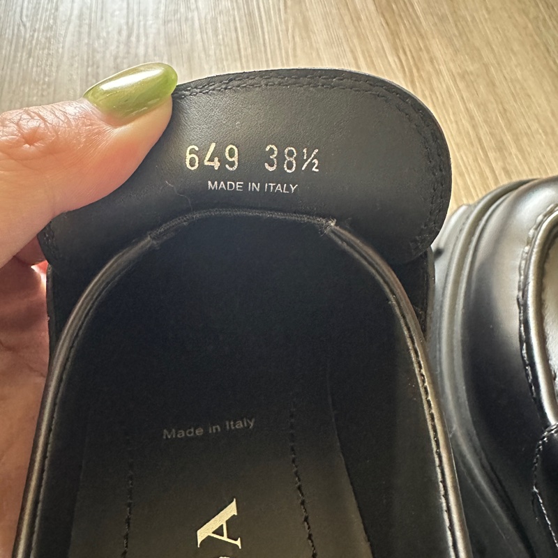 Monolith拋光皮革無帶便鞋-16