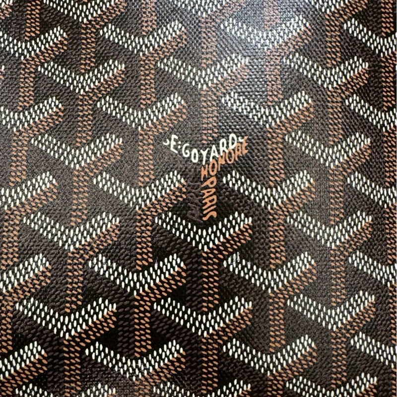 全新 Goyard Jouvence GM 經典棕色 手拿/電腦包  男女適用 (拉鍊膜未拆・完整全配)-6