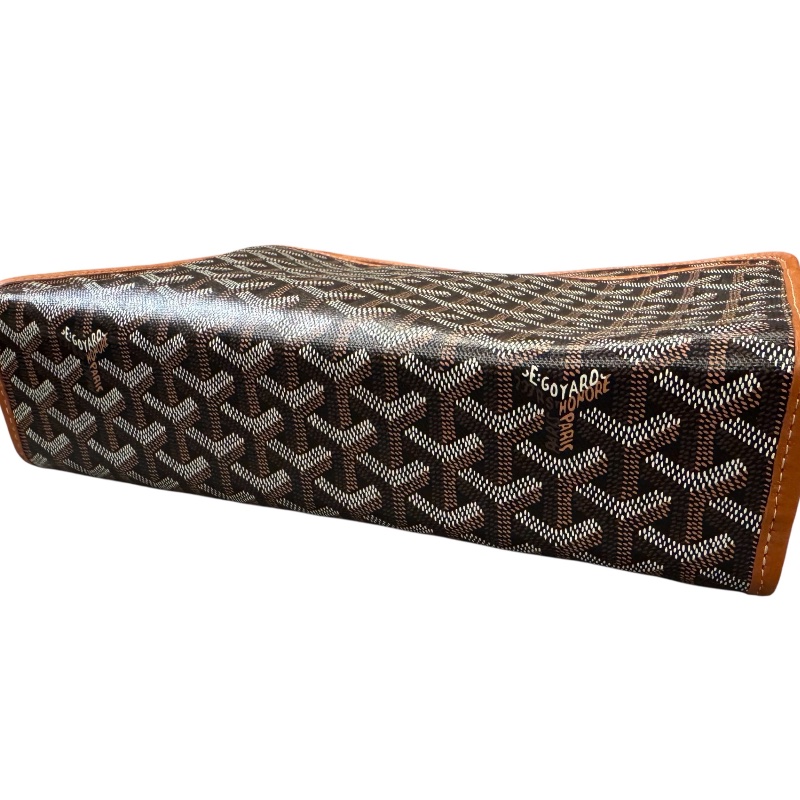 全新 Goyard Jouvence GM 經典棕色 手拿/電腦包  男女適用 (拉鍊膜未拆・完整全配)-8
