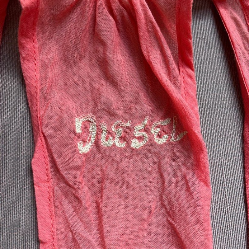 🧡 Diesel 螢光橘 運動風 棉質背心|街頭潮感・元氣色彩-4