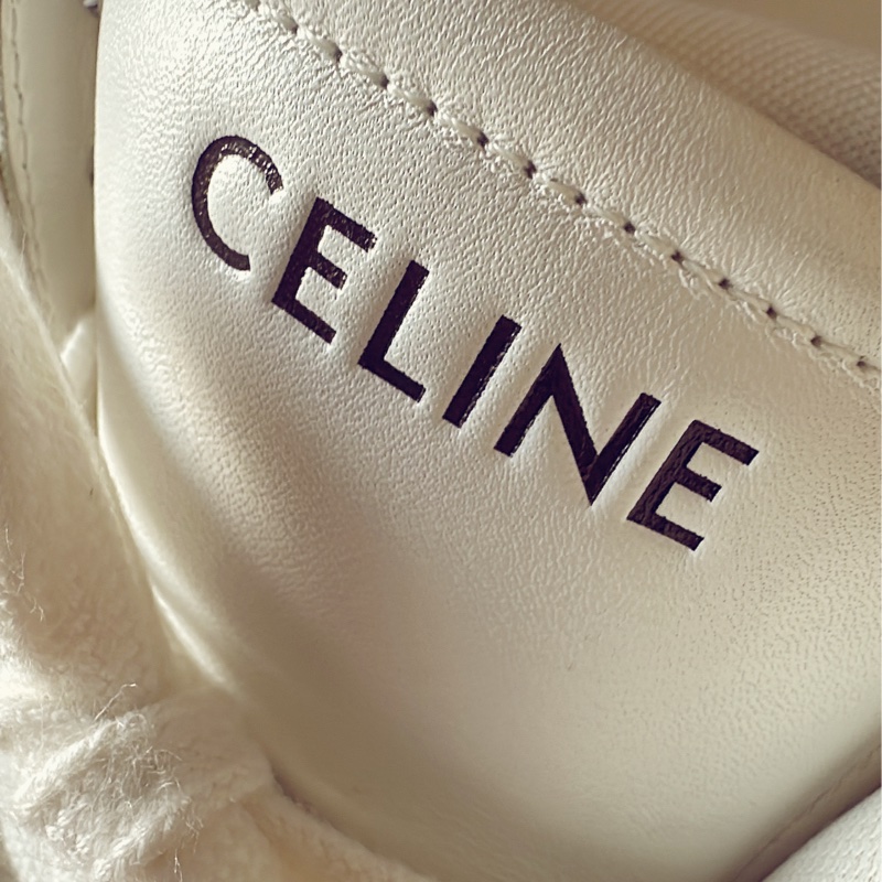 CELINE 半筒小白鞋-3