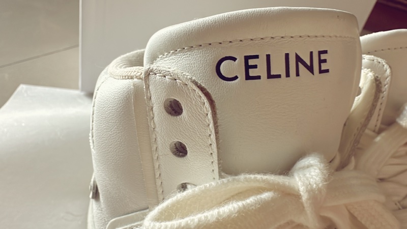 CELINE 半筒小白鞋-14