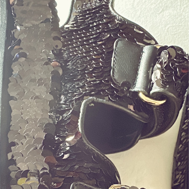 Chanel 亮片款涼鞋-13