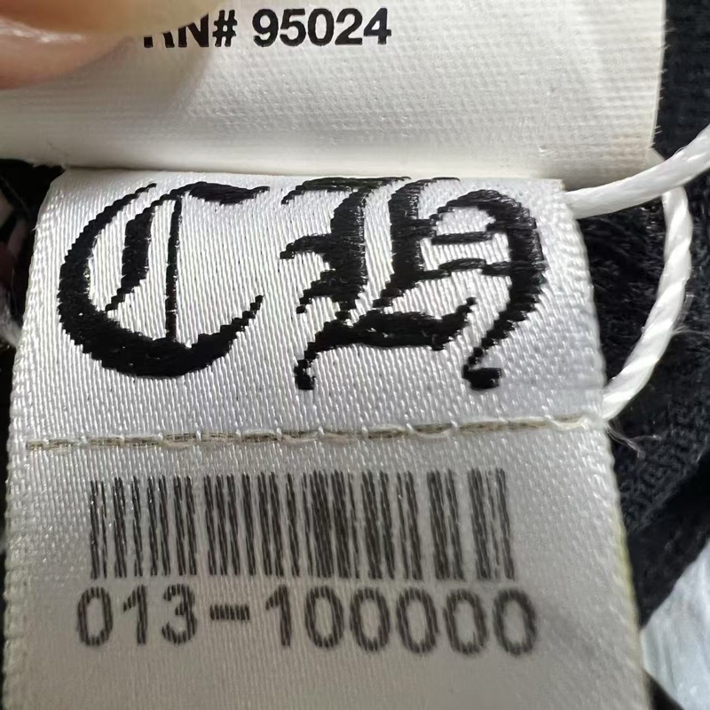 克羅心 Chrome Hearts 華夫格長袖 黑色長袖-2