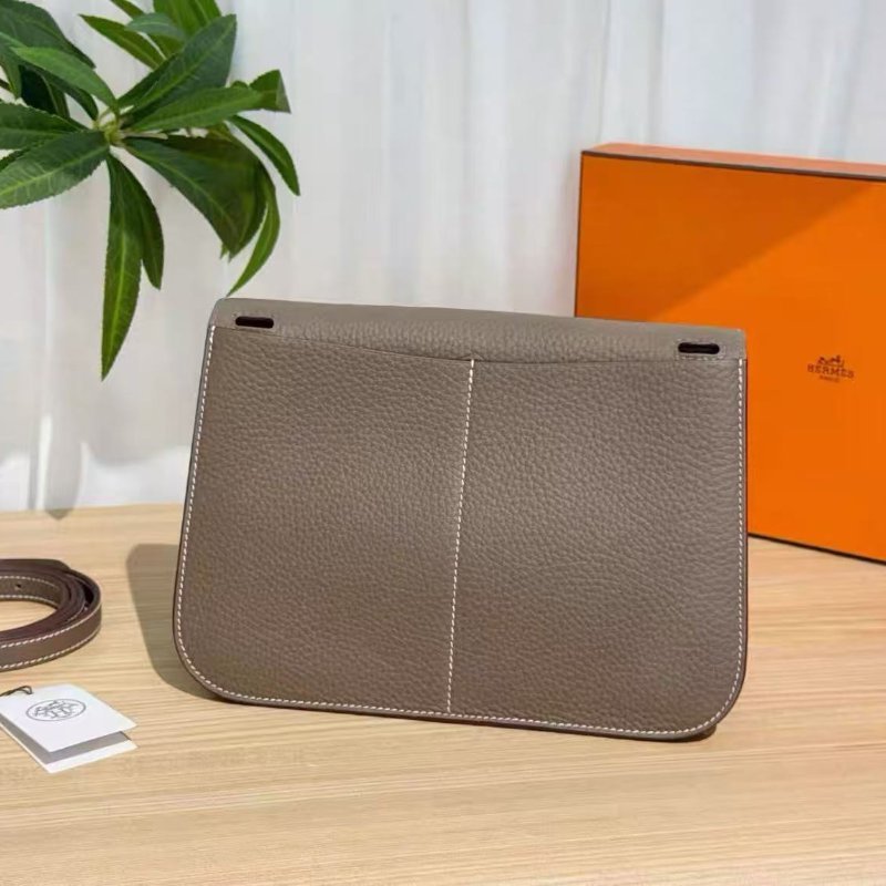 ✨Hermes halzan25 大象灰金扣 全新配件齊全-6