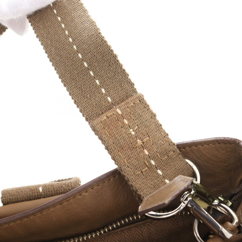 HERMES Caravan Horizontal MM 斜背包 手提包 真皮 卡其色 二手 SHW-5