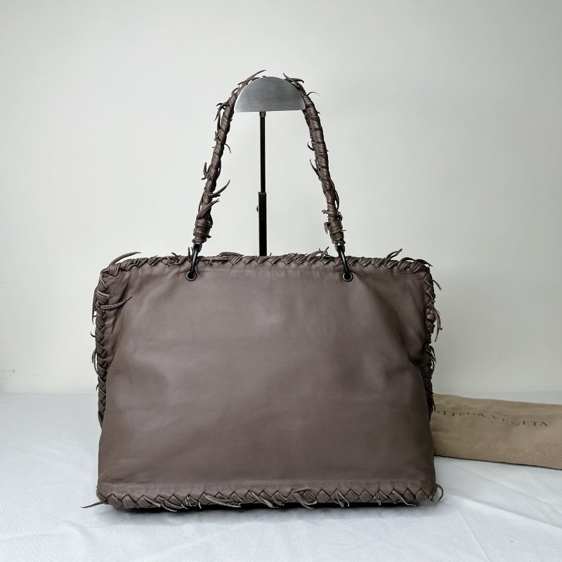 BV 編織手提單肩托特包-1