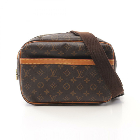 LOUIS VUITTON Reporter PM 單肩包 M45254 Monogram 帆布 二手 女士 LV
