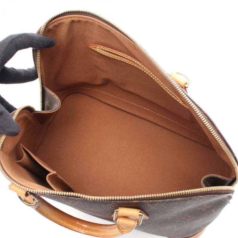 LOUIS VUITTON Alma PM 手提包 M51130 Monogram 帆布皮革棕色二手女士 LV-2