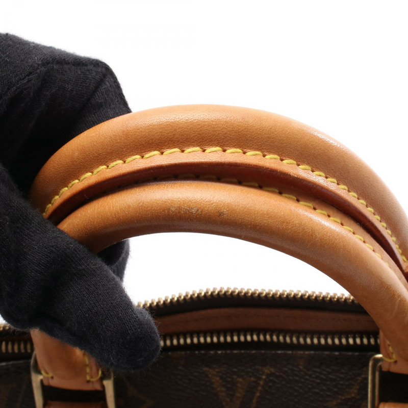 LOUIS VUITTON Alma PM 手提包 M51130 Monogram 帆布皮革棕色二手女士 LV-7