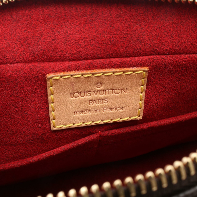 LOUIS VUITTON Viva cite MM 肩背包 M51164 Monogram 帆布 棕色 二手 LV-3
