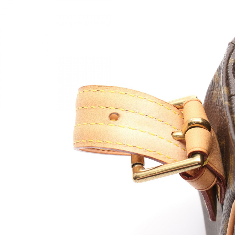 LOUIS VUITTON Viva cite MM 肩背包 M51164 Monogram 帆布 棕色 二手 LV-5