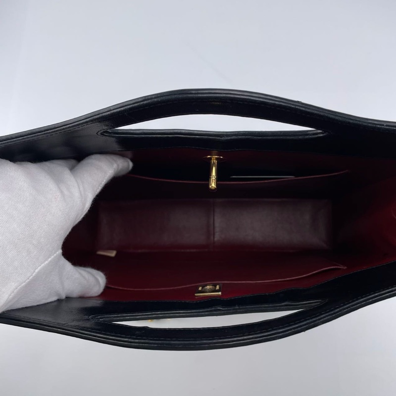 「JL精品代購」Chanel 香奈兒黑金羊31bag手提包-13