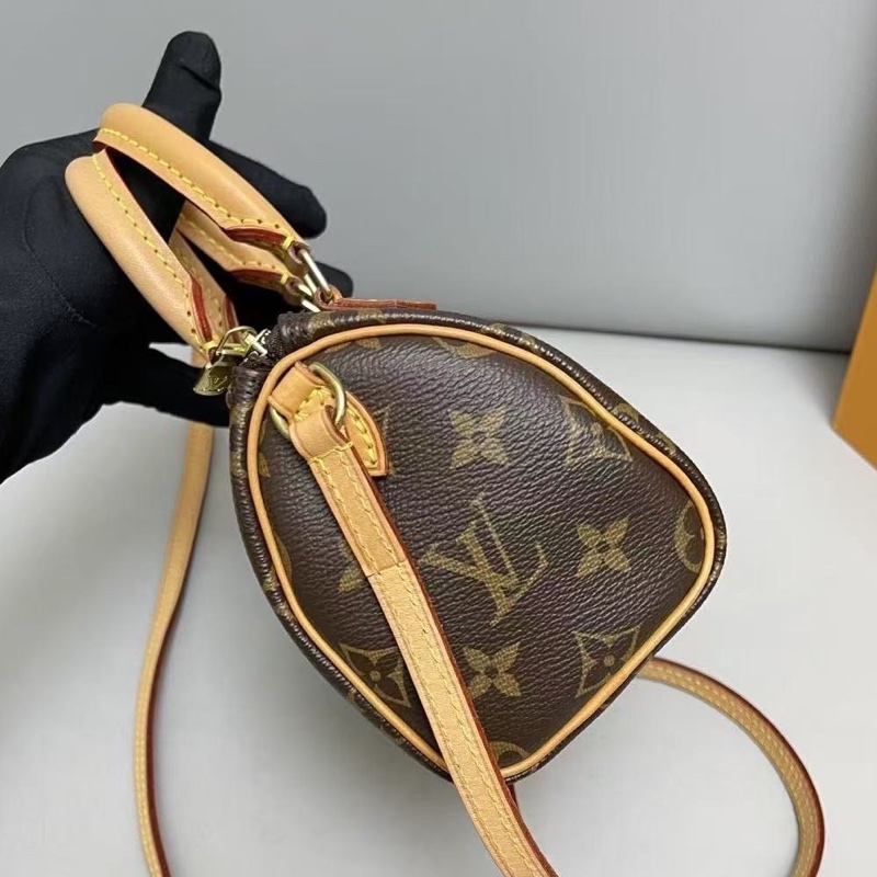 Louis Vuitton Speedy Nano 老花枕頭包-6