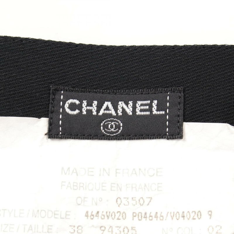 CHANEL 短褲 #38 P04646 羊毛 黑 二手-2