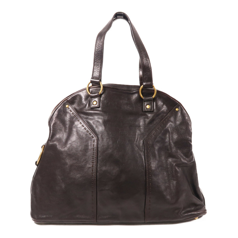 SAINT LAURENT 牛皮皮革Shoulder Bag金扣肩背袋-1