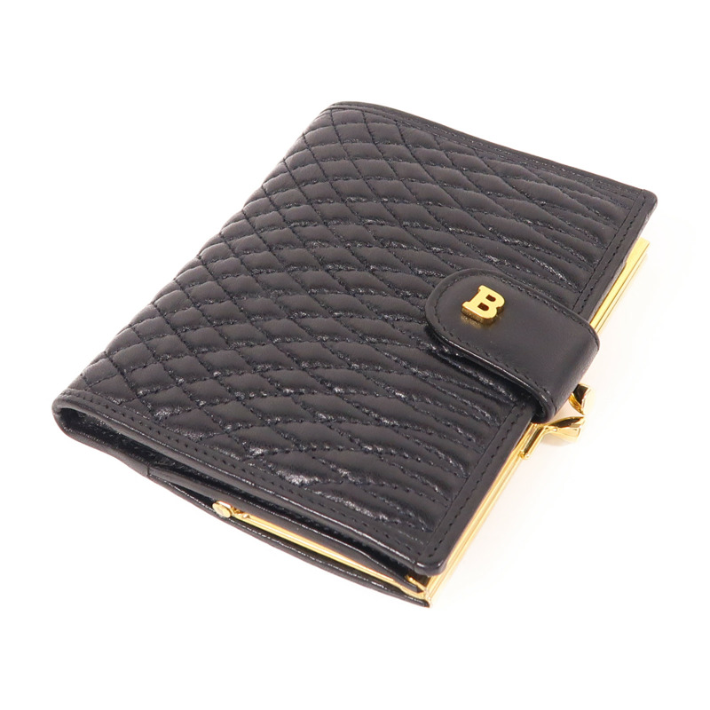 BALLY 羊皮皮革Wallet金扣錢包-2