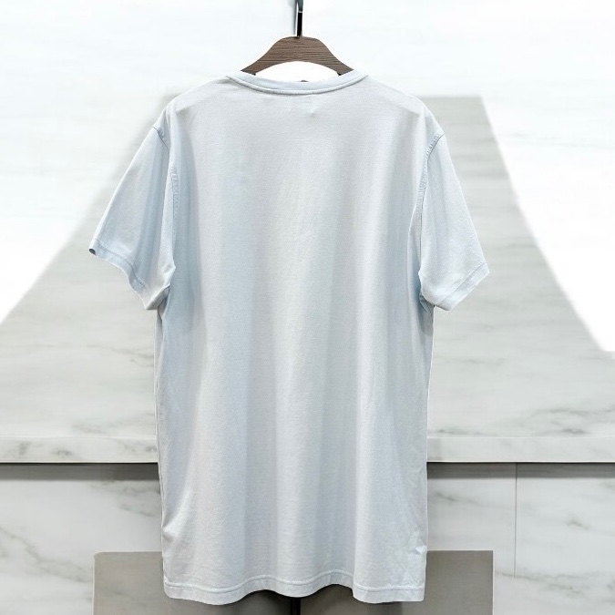 莉亞精品♡ Burberry CW0153 TB T恤 寶寶藍 M碼 #95新-1