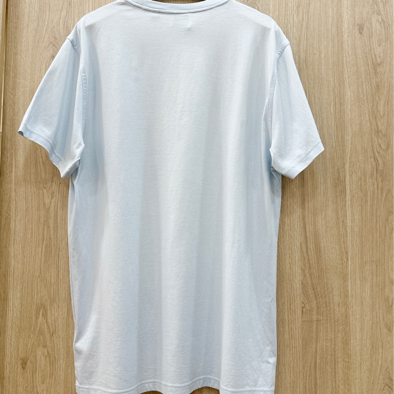 莉亞精品♡ Burberry CW0153 TB T恤 寶寶藍 M碼 #95新-3