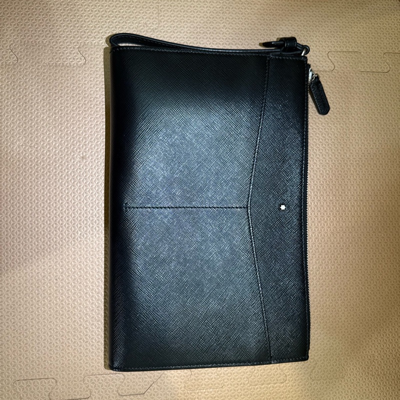 MONTBLANC 萬寶龍匠心系列手拿包 黑色-5