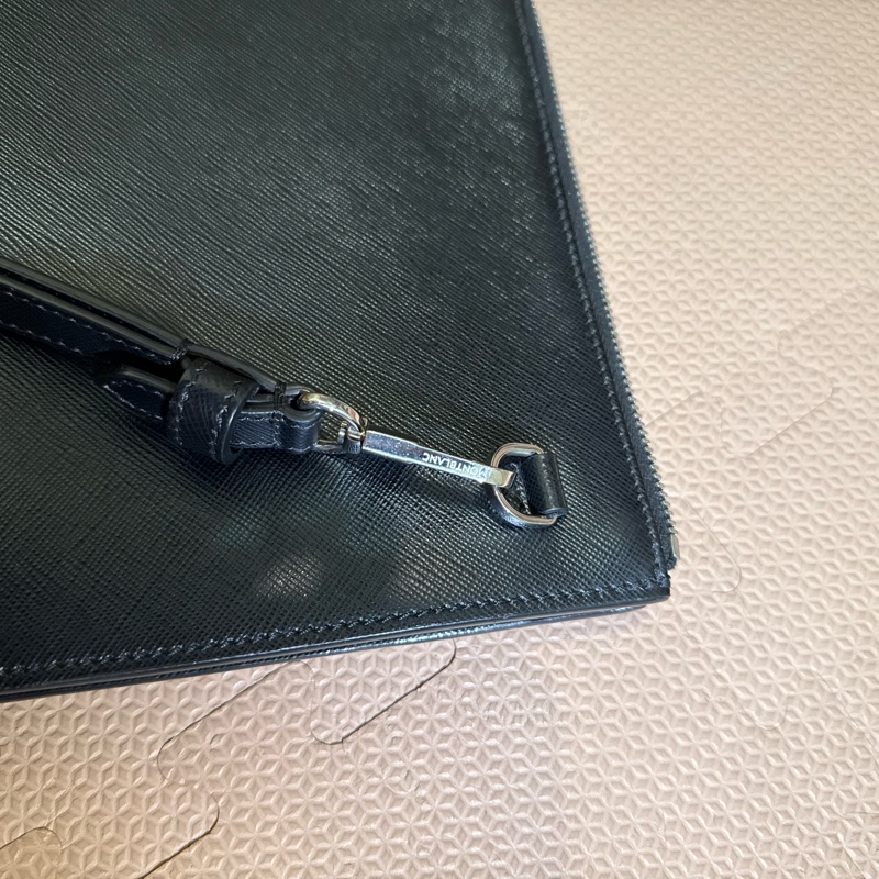 MONTBLANC 萬寶龍匠心系列手拿包 黑色-13
