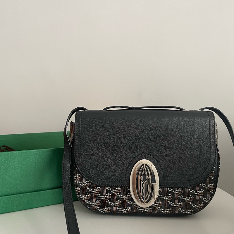 Goyard 黑色233bag 馬鞍包-0