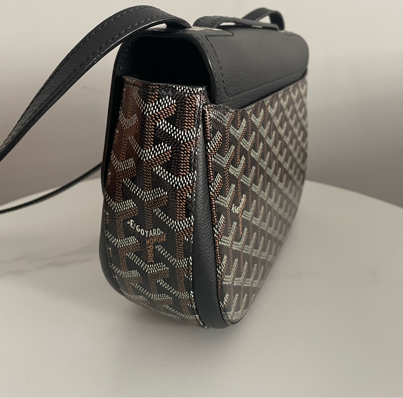 Goyard 黑色233bag 馬鞍包-1