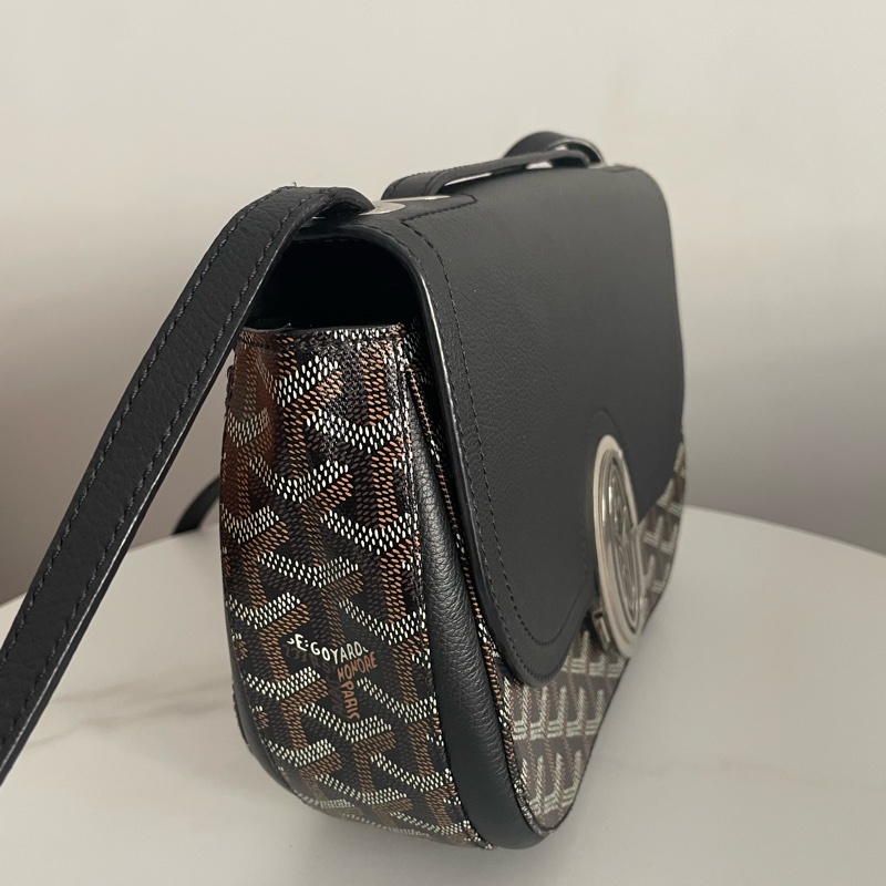 Goyard 黑色233bag 馬鞍包-2