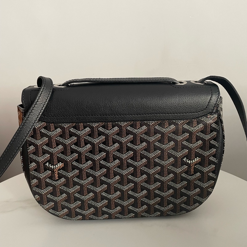 Goyard 黑色233bag 馬鞍包-3