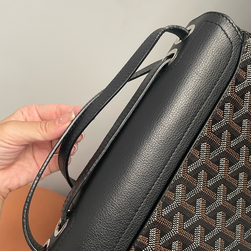 Goyard 黑色233bag 馬鞍包-4