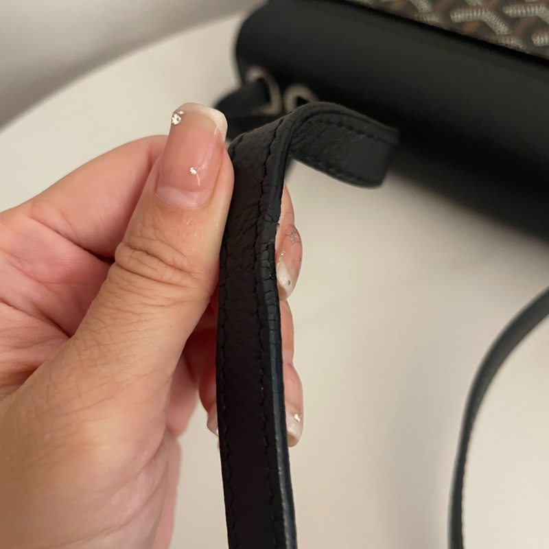 Goyard 黑色233bag 馬鞍包-8