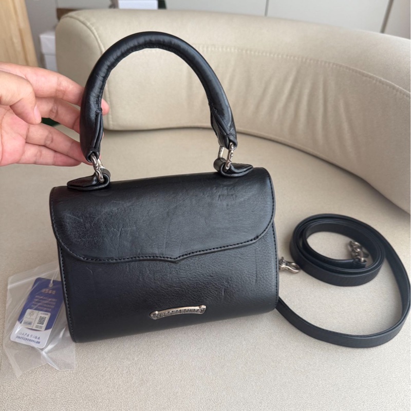 Chrome Hearts 克羅心 黑銀十字架Kelly-1