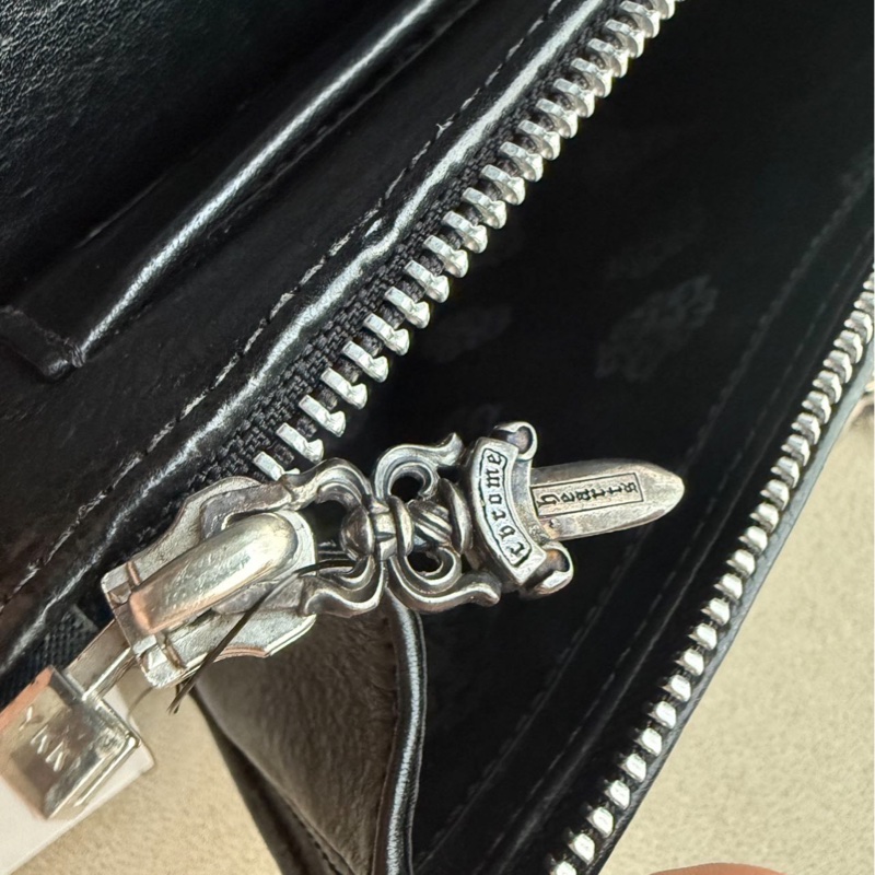 Chrome Hearts 克羅心 黑銀十字架Kelly-4